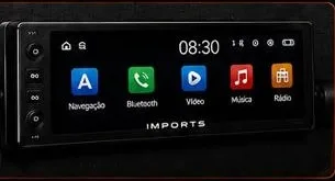 Multimídia 1DIN ADAK 6,8" 2GB/64GB